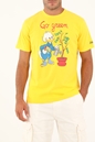 MC2-Ανδρικό t-shirt MC2 ST BARTH κίτρινο 